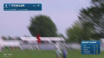 Rickie Fowler | Round 2 | 3rd hole | Shot 2 | 2025 Rocket Classic
