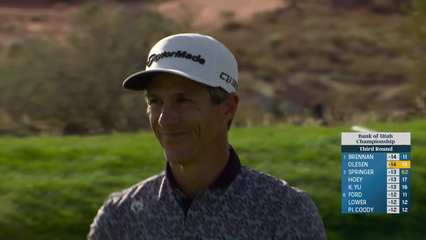 Thorbjørn Olesen | Round 3 | 15th hole | Shot 3 | 2025 Bank of Utah