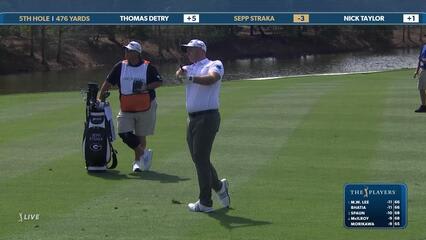 Sepp Straka | Round 2 | 5th hole | Shot 2 | 2025 THE PLAYERS