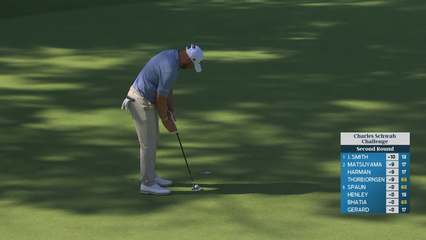 Jordan L Smith | Round 2 | 14th hole | Shot 5 | 2026 Charles Schwab