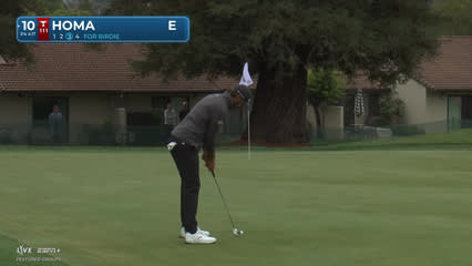Max Homa | Round 1 | 10th hole | Shot 4 | 2025 Procore