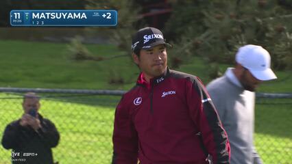 Hideki Matsuyama | Round 2 | 11th hole | Shot 3 | 2025 Genesis