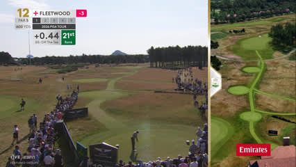 Tommy Fleetwood | Round 2 | 12th hole | Shot 1 | 2026 Genesis Scottish Open