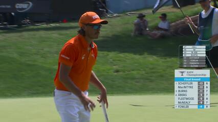 Rickie Fowler | Round 4 | 9th hole | Shot 3 | 2025 BMW Championship