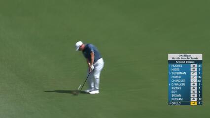 Emiliano Grillo | Round 2 | 16th hole | Shot 2 | 2025 ONEflight Myrtle