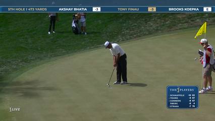 Tony Finau | Round 2 | 5th hole | Shot 4 | 2026 THE PLAYERS