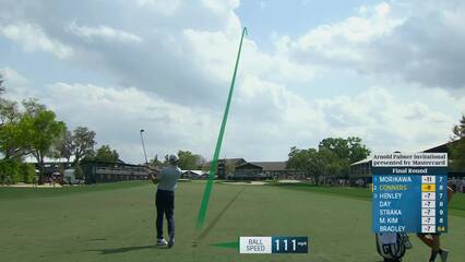 Corey Conners | Round 4 | 9th hole | Shot 2 | 2025 Arnold Palmer Invitational