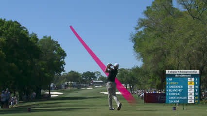 David Lipsky | Round 3 | 9th hole | Shot 1 | 2026 Valspar