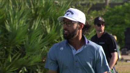 Akshay Bhatia | Round 3 | 13th hole | Shot 4 | 2024 Hero World Challenge