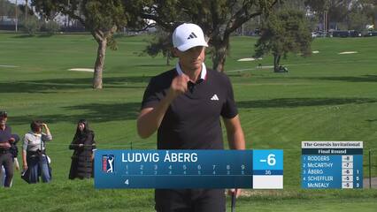 Ludvig Åberg | Round 4 | 1st hole | Shot 4 | 2025 Genesis