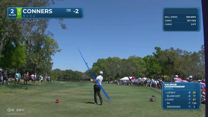 Corey Conners | Round 2 | 2nd hole | Shot 1 | 2026 Valspar