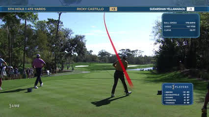 Ricky Castillo | Round 3 | 5th hole | Shot 1 | 2026 THE PLAYERS