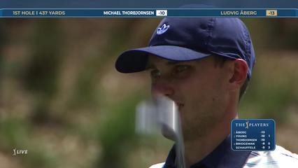 Ludvig Aberg | Round 4 | 1st hole | Shot 2 | 2026 THE PLAYERS