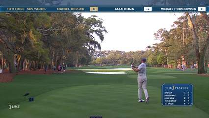 Daniel Berger | Round 1 | 11th hole | Shot 1 | 2026 THE PLAYERS
