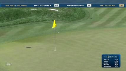 Will Zalatoris | Round 2 | 18th hole | Shot 2 | 2025 THE PLAYERS