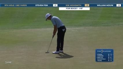 Joe Highsmith | Round 2 | 9th hole | Shot 6 | 2026 THE PLAYERS