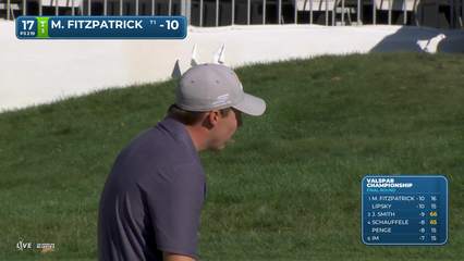 Matt Fitzpatrick | Round 4 | 17th hole | Shot 3 | 2026 Valspar