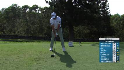 Corey Conners | Round 3 | 18th hole | Shot 1 | 2025 The Sentry