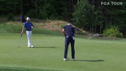 Dustin Johnson | 2020 THE NORTHERN TRUST | Round 4 | 3rd hole | Shot 3