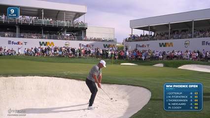 Brooks Koepka | Round 1 | 9th hole | Shot 3 | 2026 WM Phoenix Open