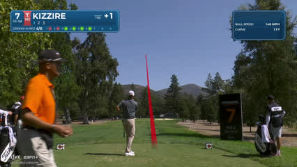 Patton Kizzire | Round 2 | 7th hole | Shot 1 | 2025 Procore