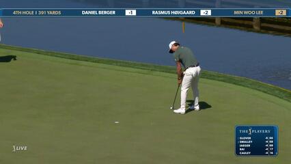 Min Woo Lee | Round 1 | 4th hole | Shot 4 | 2025 THE PLAYERS