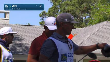 Byeong Hun An | Round 3 | 15th hole | Shot 1 | 2025 RBC Heritage