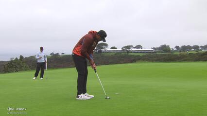 Tony Finau | Round 1 | 13th hole | Shot 7 | 2025 Genesis