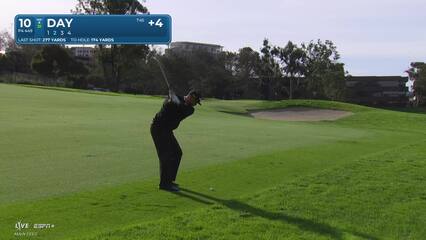 Jason Day | Round 4 | 10th hole | Shot 2 | 2025 Genesis