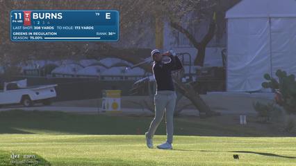 Sam Burns | Round 1 | 11th hole | Shot 2 | 2026 WM Phoenix Open
