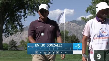 Emilio Gonzalez | Round 2 | 8th hole | Shot 4 | 2025 Utah Championship