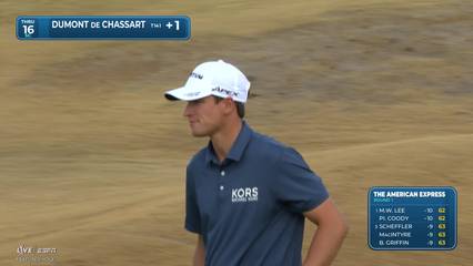 Adrien Dumont de Chassart | Round 1 | 16th hole | Shot 6 | 2026 The American Express