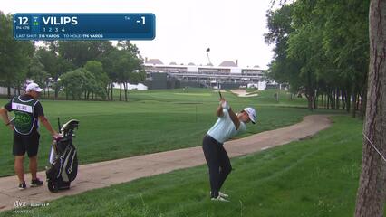 Karl Vilips | Round 1 | 12th hole | Shot 2 | 2025 THE CJ CUP