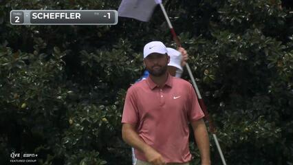 Scottie Scheffler | Round 1 | 2nd hole | Shot 2 | 2025 TOUR Championship