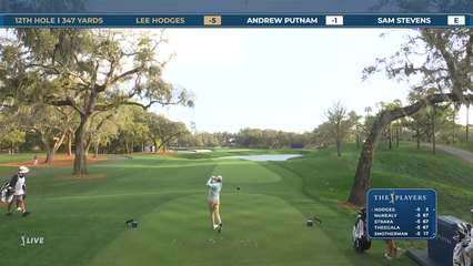 Lee Hodges | Round 2 | 12th hole | Shot 1 | 2026 THE PLAYERS