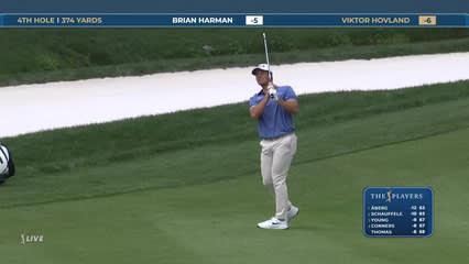 Viktor Hovland | Round 3 | 4th hole | Shot 2 | 2026 THE PLAYERS