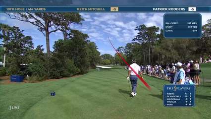 Keith Mitchell | Round 3 | 10th hole | Shot 1 | 2026 THE PLAYERS