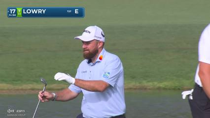 Shane Lowry | Round 1 | 17th hole | Shot 3 | -1 Houston Open