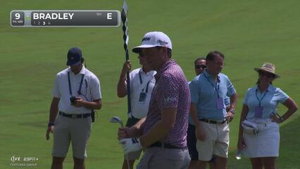 Keegan Bradley | Round 4 | 9th hole | Shot 3 | 2025 BMW Championship