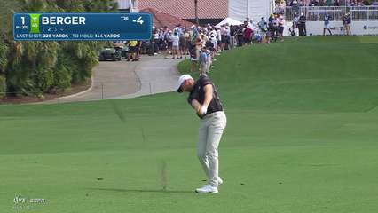 Daniel Berger | Round 4 | 1st hole | Shot 2 | 2026 Cognizant Classic