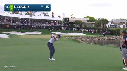 Daniel Berger | Round 4 | 18th hole | Shot 3 | 2026 Arnold Palmer