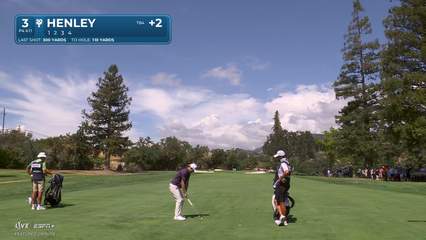 Russell Henley | Round 1 | 3rd hole | Shot 2 | 2025 Procore