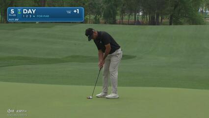 Jason Day | Round 2 | 5th hole | Shot 4 | 2025 Houston Open