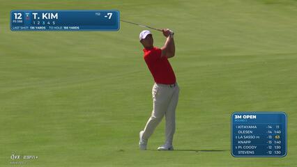 Tom Kim | Round 3 | 12th hole | Shot 3 | 2025 3M Open