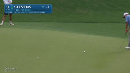Sam Stevens | Round 1 | 9th hole | Shot 3 | 2025 Houston Open
