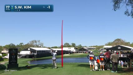 Si Woo Kim | Round 1 | 17th hole | Shot 1 | 2025 Arnold Palmer
