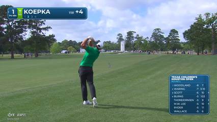 Brooks Koepka | Round 2 | 1st hole | Shot 2 | 2026 Texas Children's