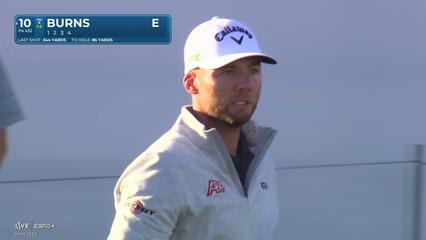 Sam Burns | Round 1 | 10th hole | Shot 2 | 2025 WM Phoenix Open