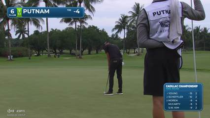 Andrew Putnam | Round 4 | 6th hole | Shot 5 | 2026 Cadillac