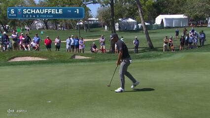 Xander Schauffele | Round 1 | 5th hole | Shot 5 | 2025 Valspar